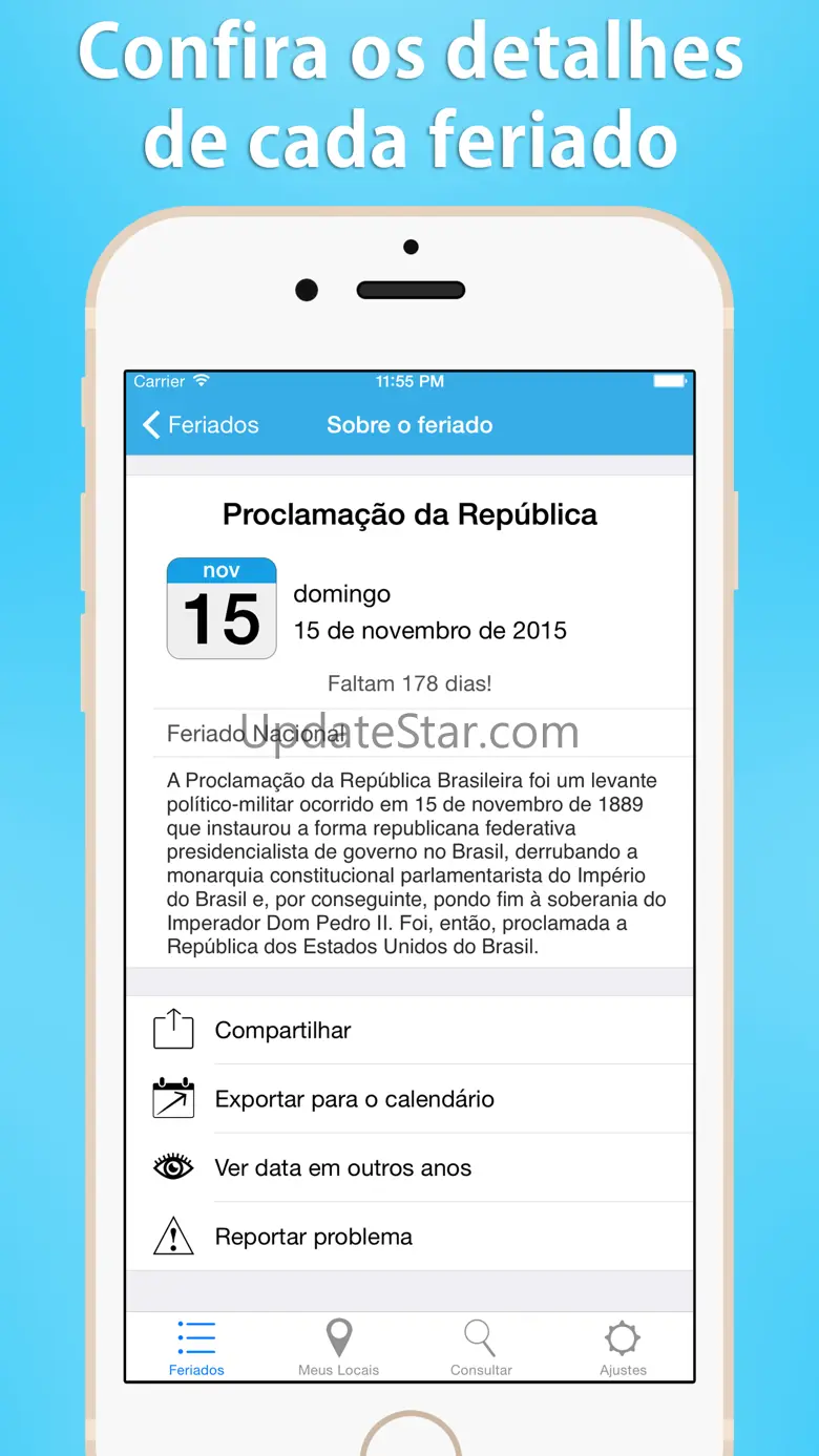 iFeriados 3.22