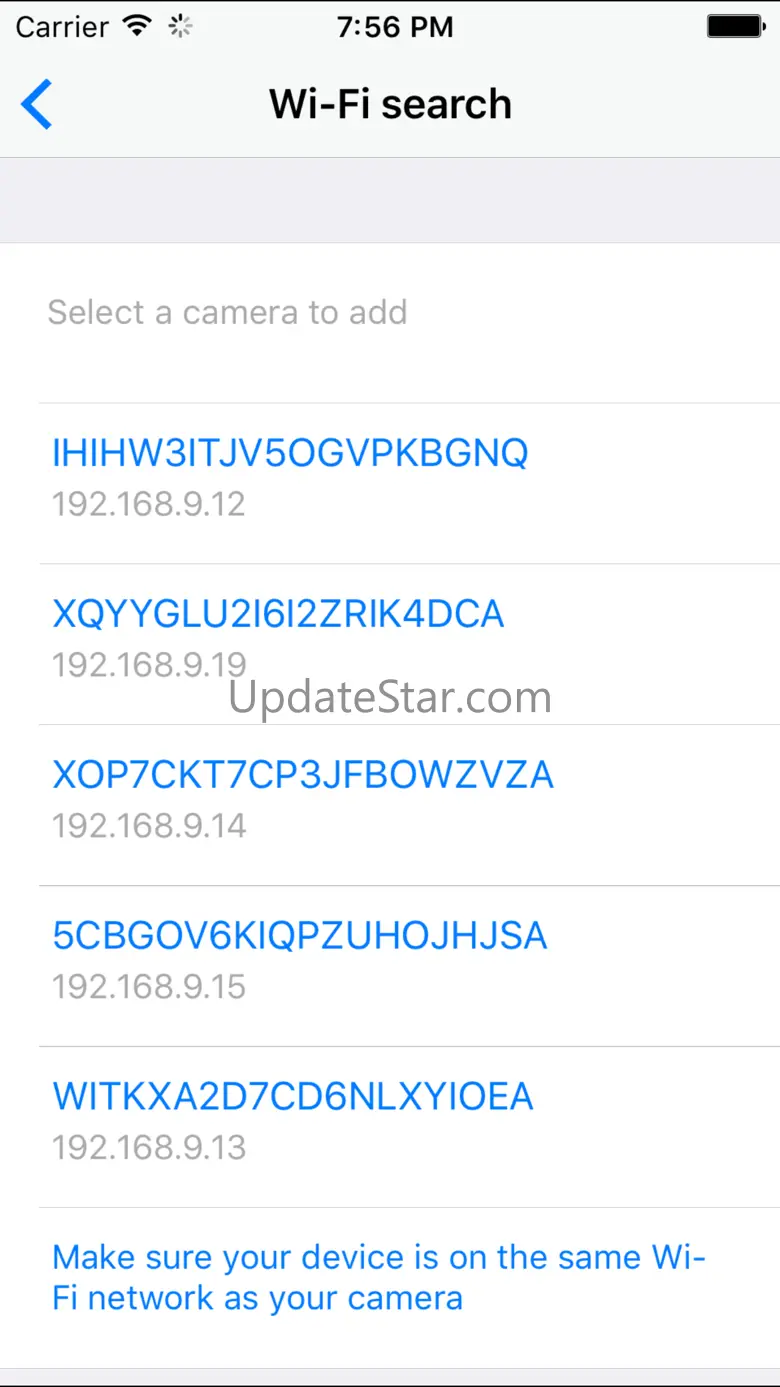 Wi-Fi Cam 1.1.21