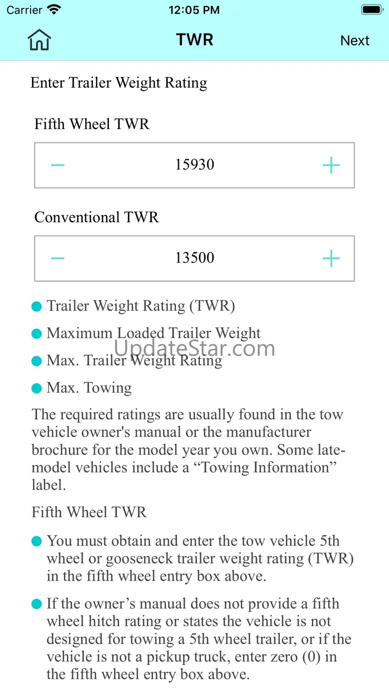 RV Tow Check 1.1.2