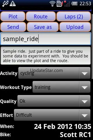 IpBike ANT+™ Bike Computer 2.5.3