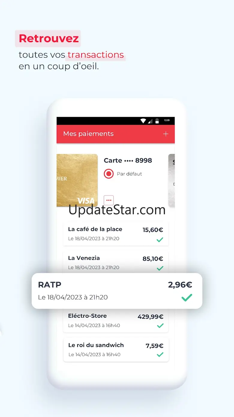 Paiement sans contact SG 2.0.25.2