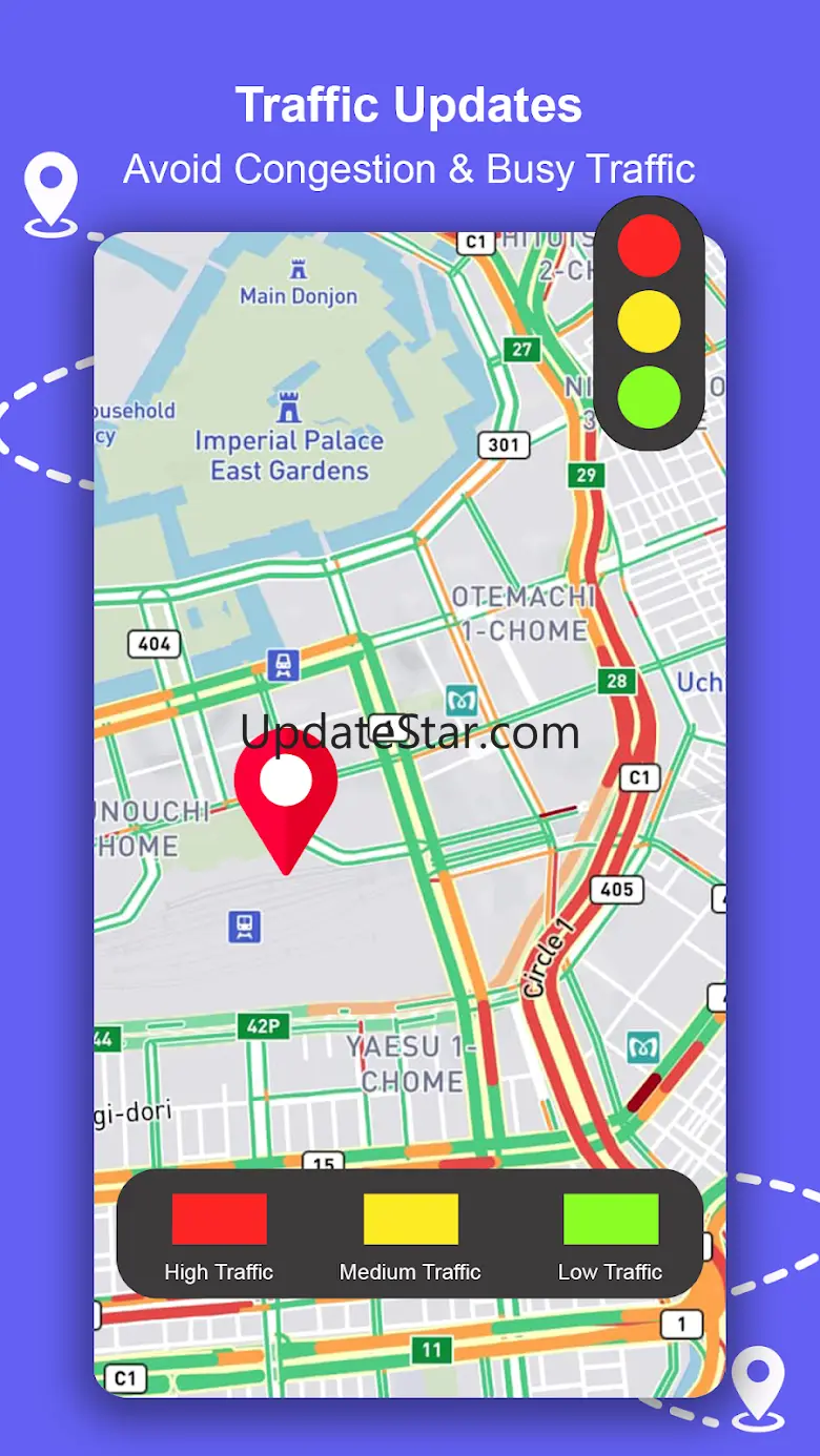 GPS navigation, maps & route 1.21