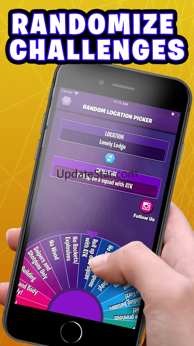 Spin the Wheel for Fortnite 1.7