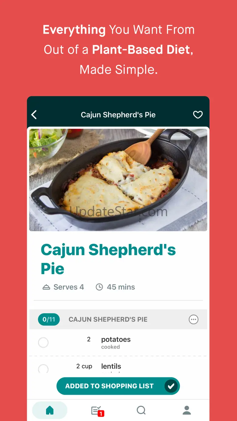 Meal Mentor - Vegan Meal Plan 1.3.0