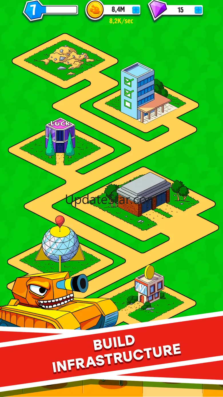 Merge Tanks: Idle Tap Clicker 1.1