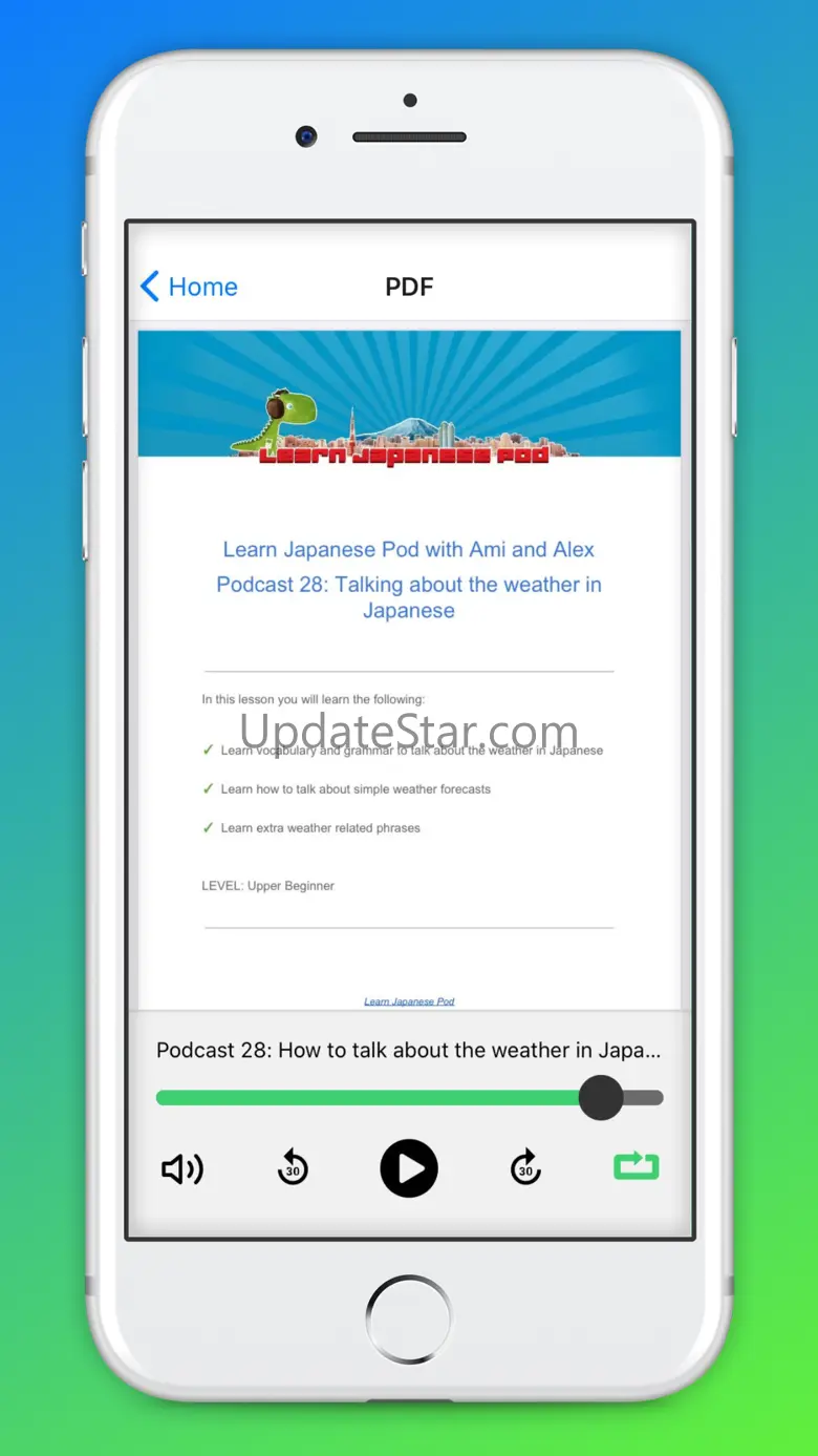 Learn Japanese Pod App 2.0.5