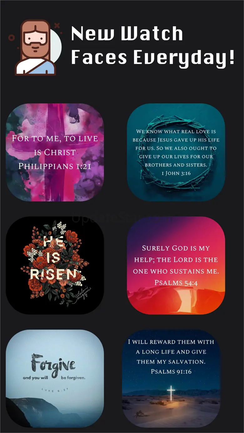 Watch Faces Bible Verses 1.2