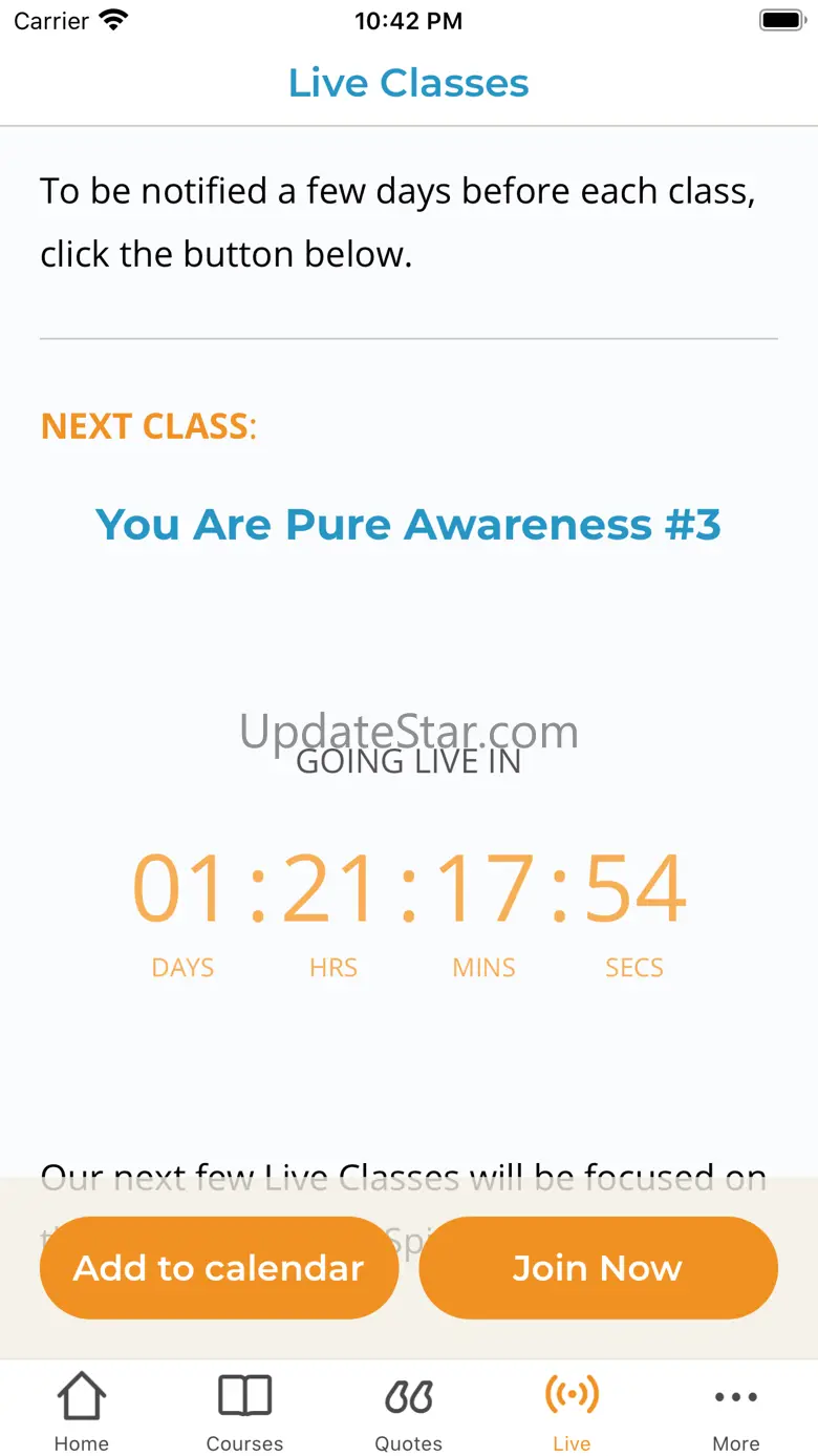 LiveAndDare Meditation Course 2.2.1