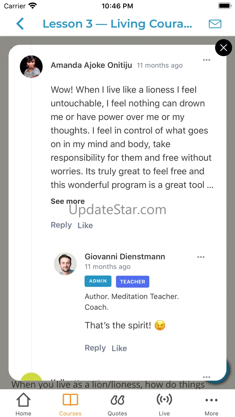 LiveAndDare Meditation Course 2.2.1