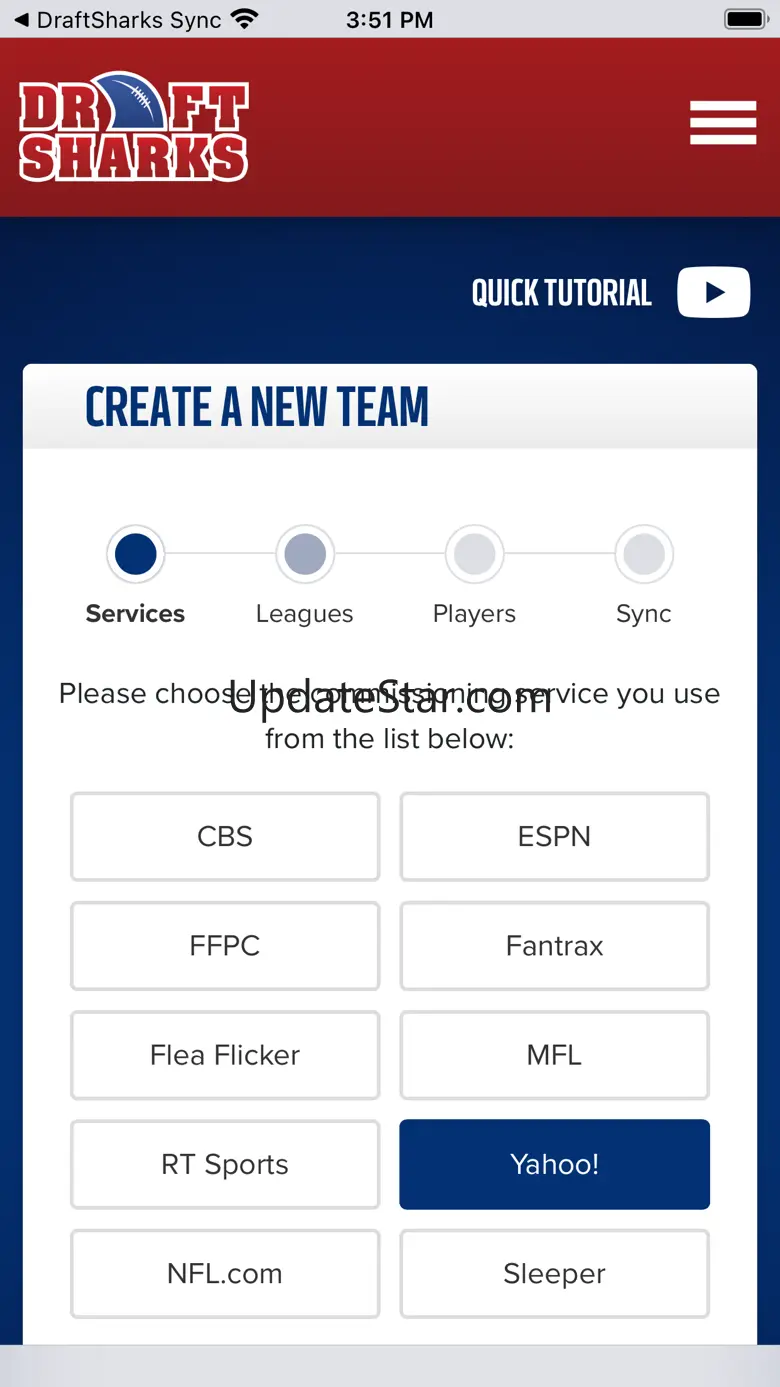 DraftSharks Sync 2.7
