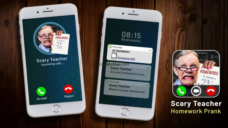 Scary Teacher Call Prank 1.1