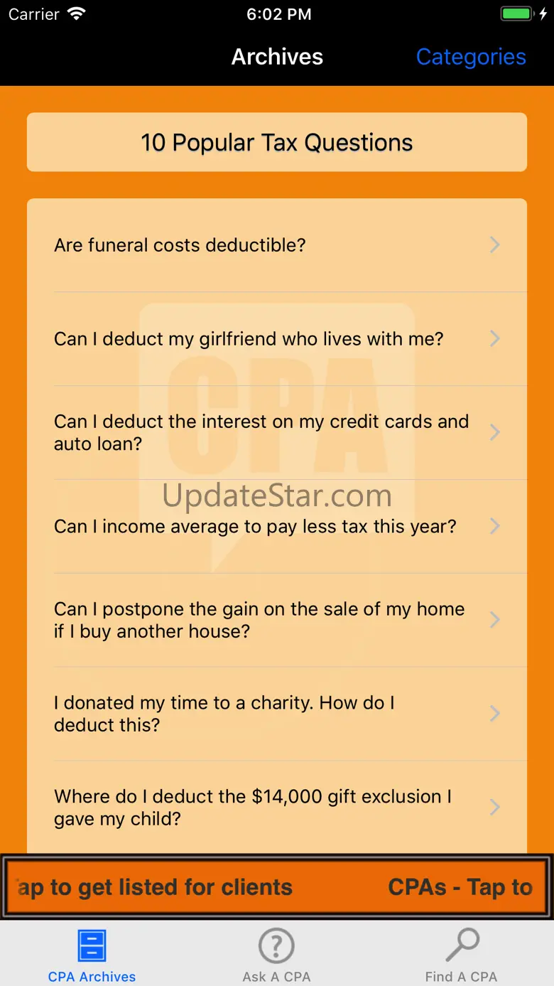 ASK A CPA Tax Answers 1.1