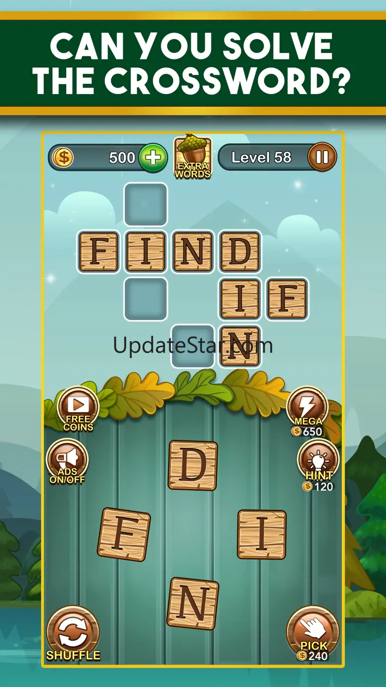 Word Nut Crossword Puzzle Game 1.257