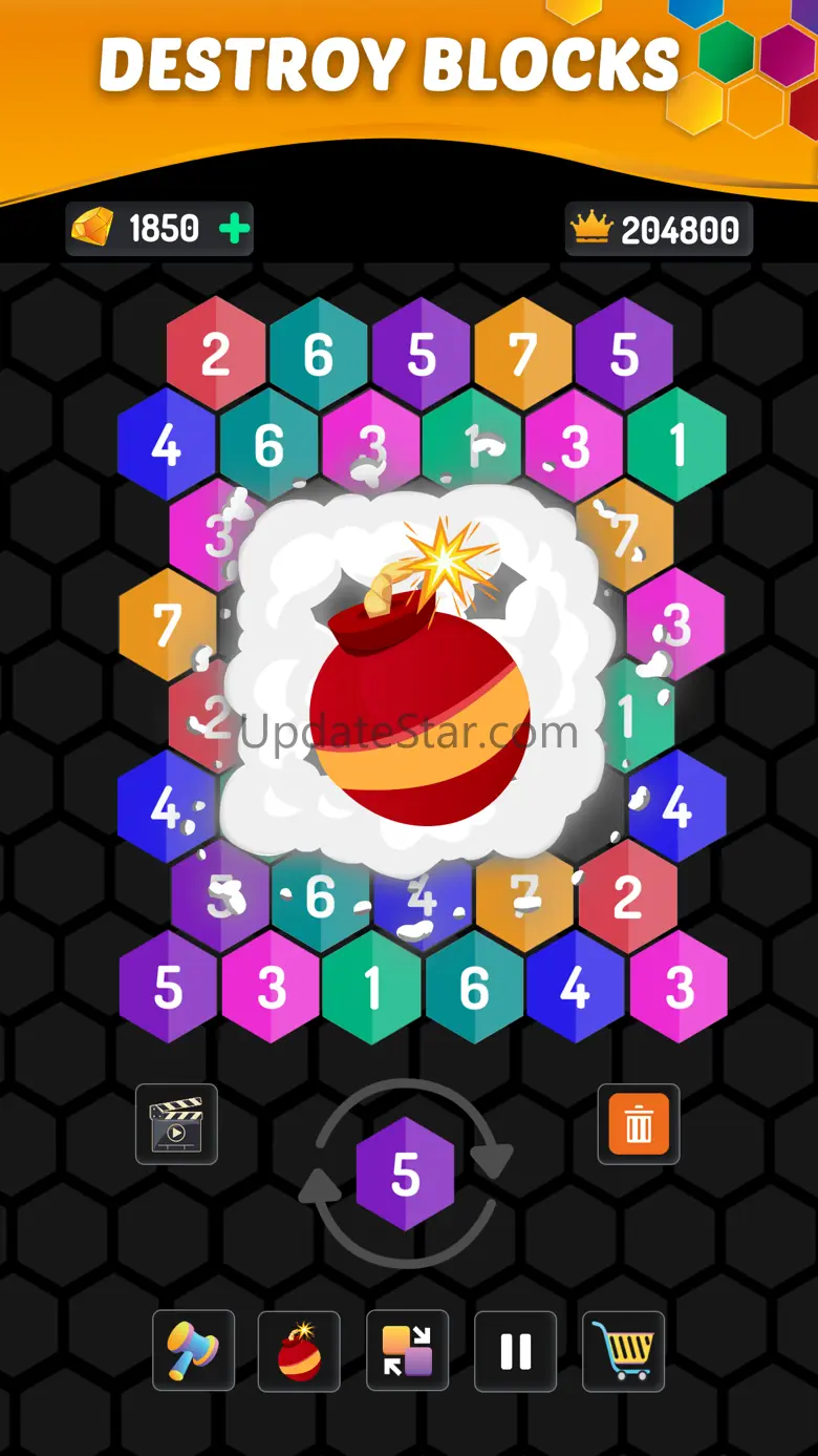 Hexa Merge: Number Puzzle Game 2.2.8