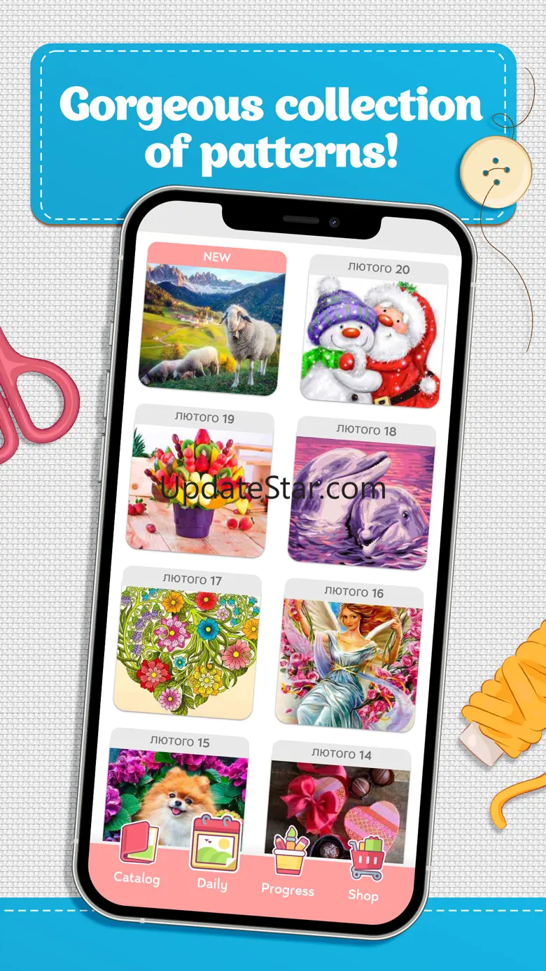 Cross Stitch Coloring Art 567