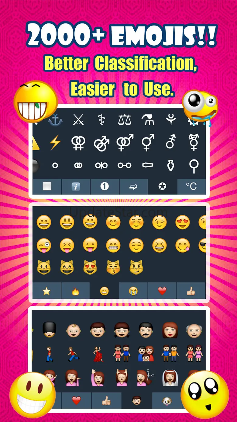 Emoji Keyboard - Gif Stickers 4.12