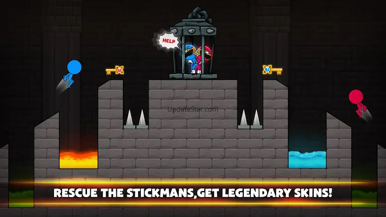 Red & Blue Stickman: Adventure 1.1.9
