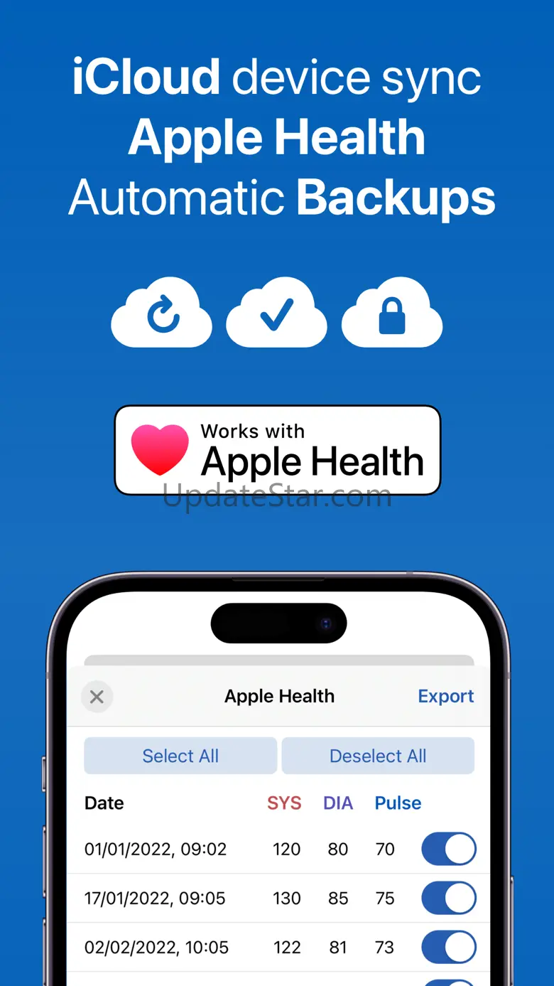 Blood Pressure, Heart Monitor 2.64.3