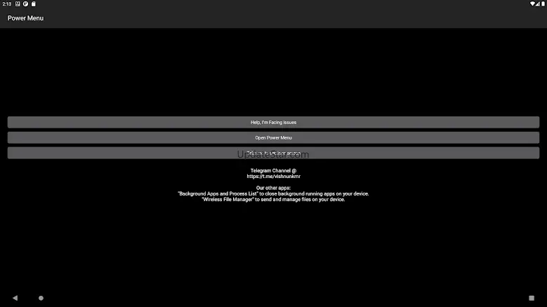 Power Menu : Software Button 2.1G8i