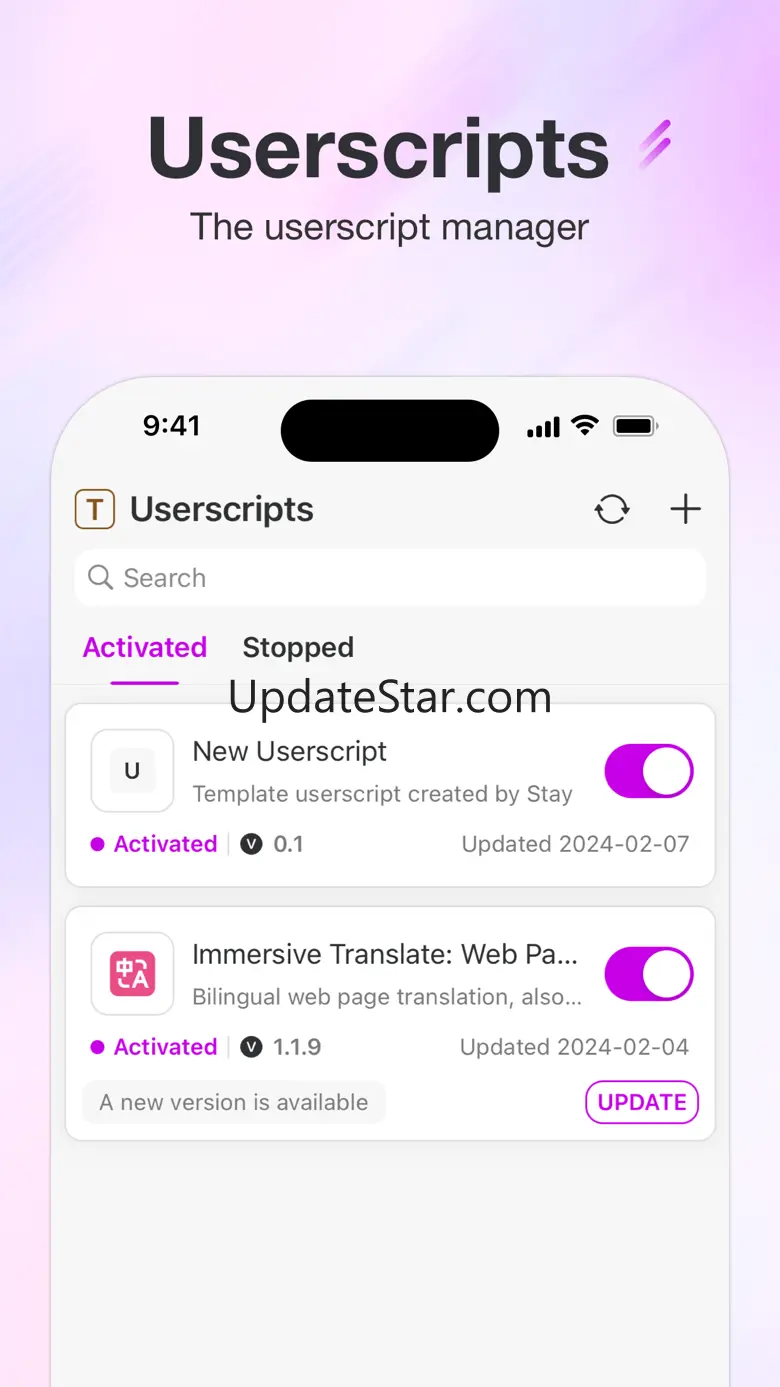 Stay for Safari 2.6.4