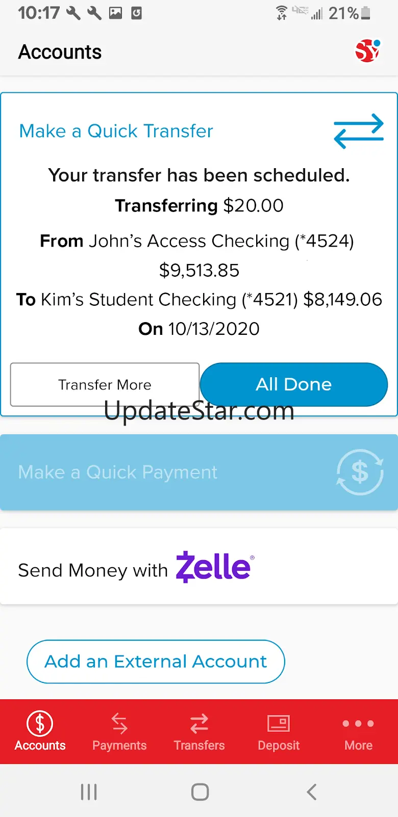 My Synovus Mobile Banking 5.3.22