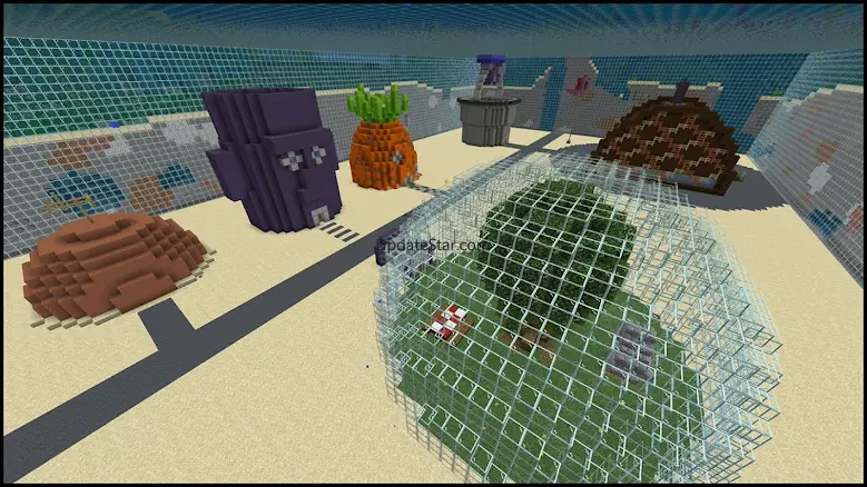 Bikini Bob maps for minecraft 4.3.445