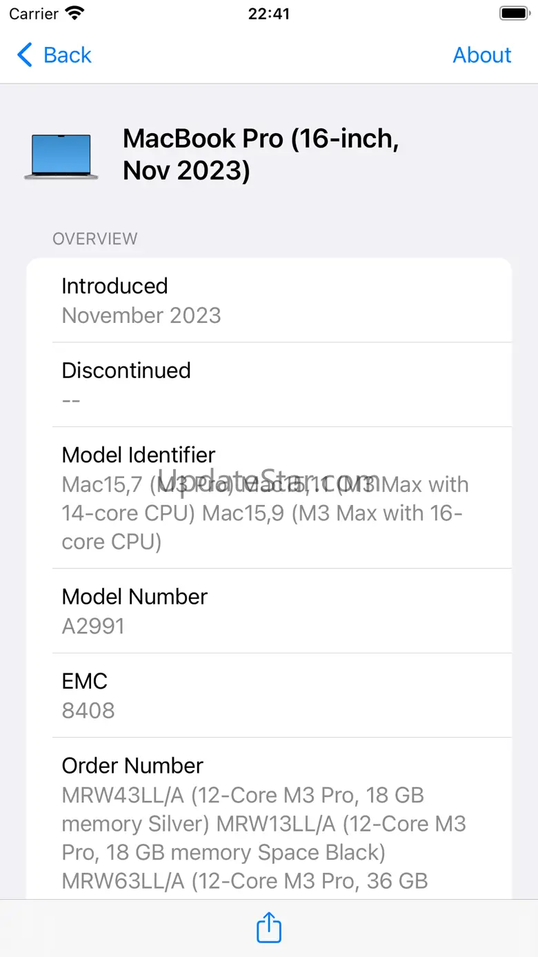 Mactracker 4.3.1