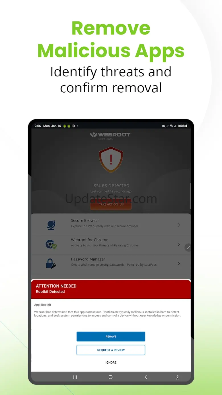 Webroot® Mobile Security 8.0.0