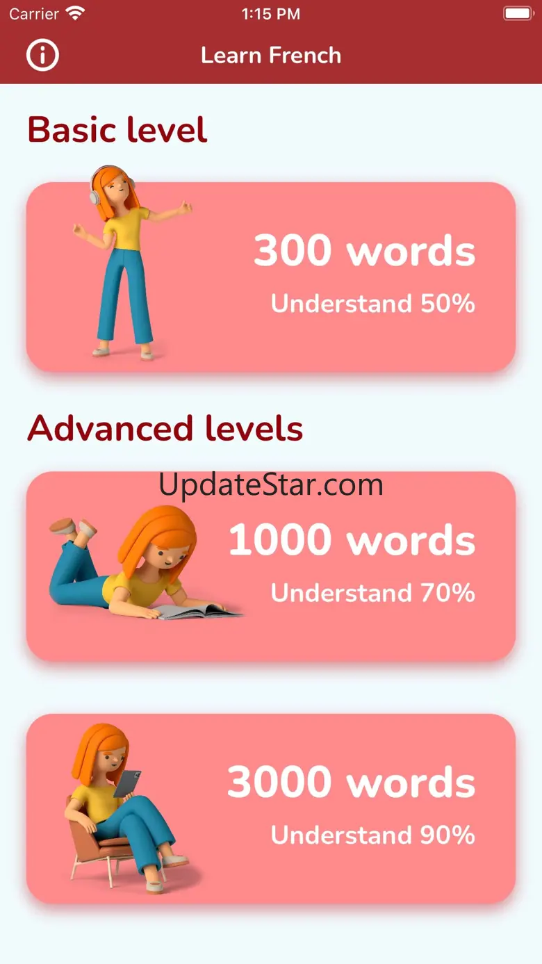 Learn French : Learn Words 1.9