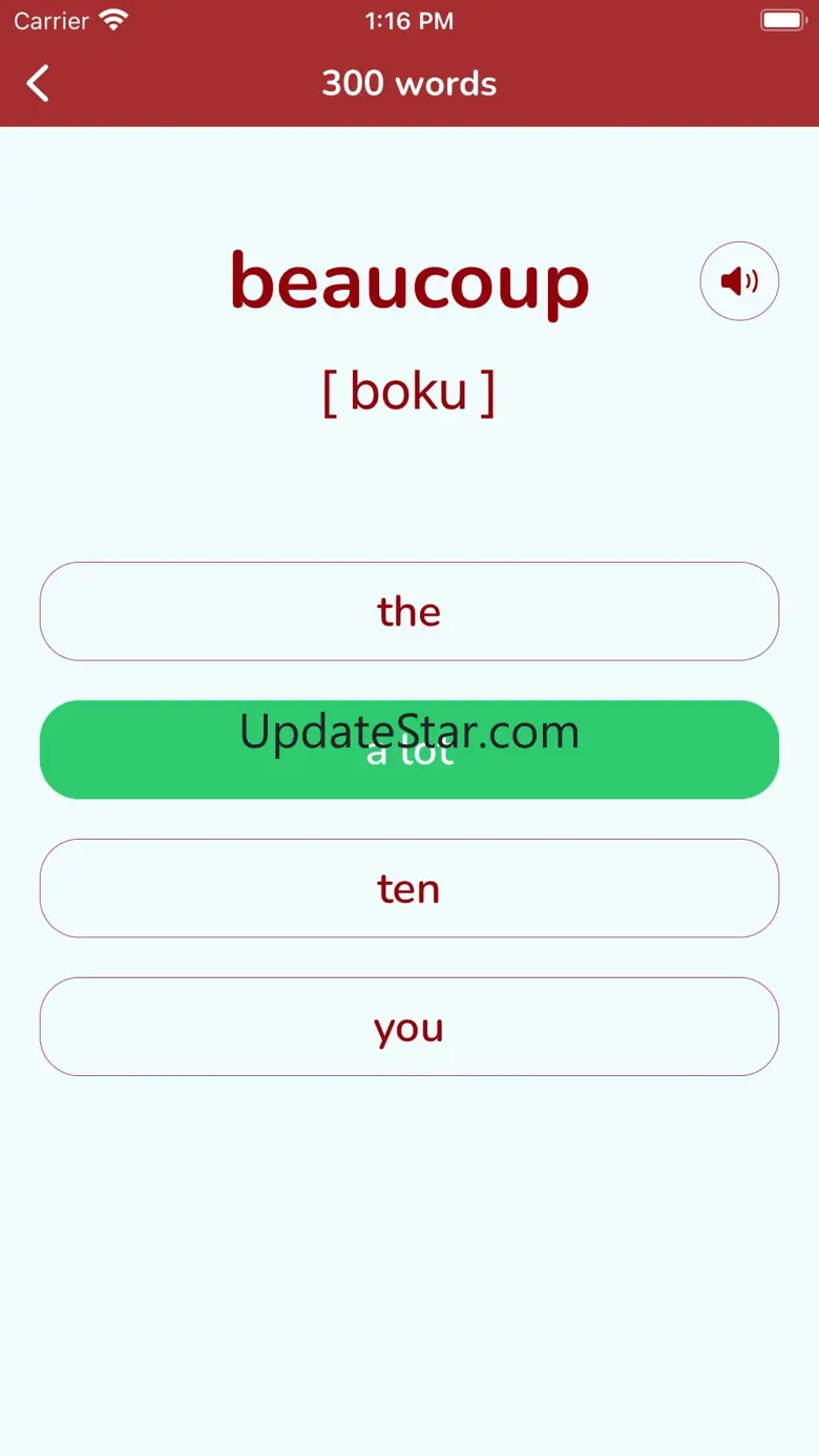 Learn French : Learn Words 1.9