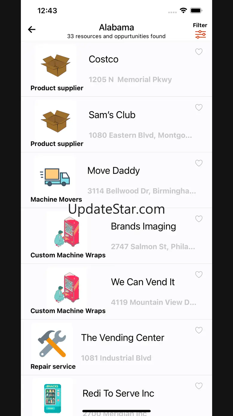 The Vendlist 3.4.8