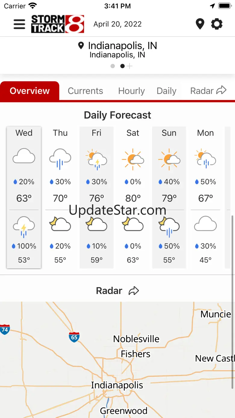 WISH-TV Storm Track 8 Weather 6.9.1