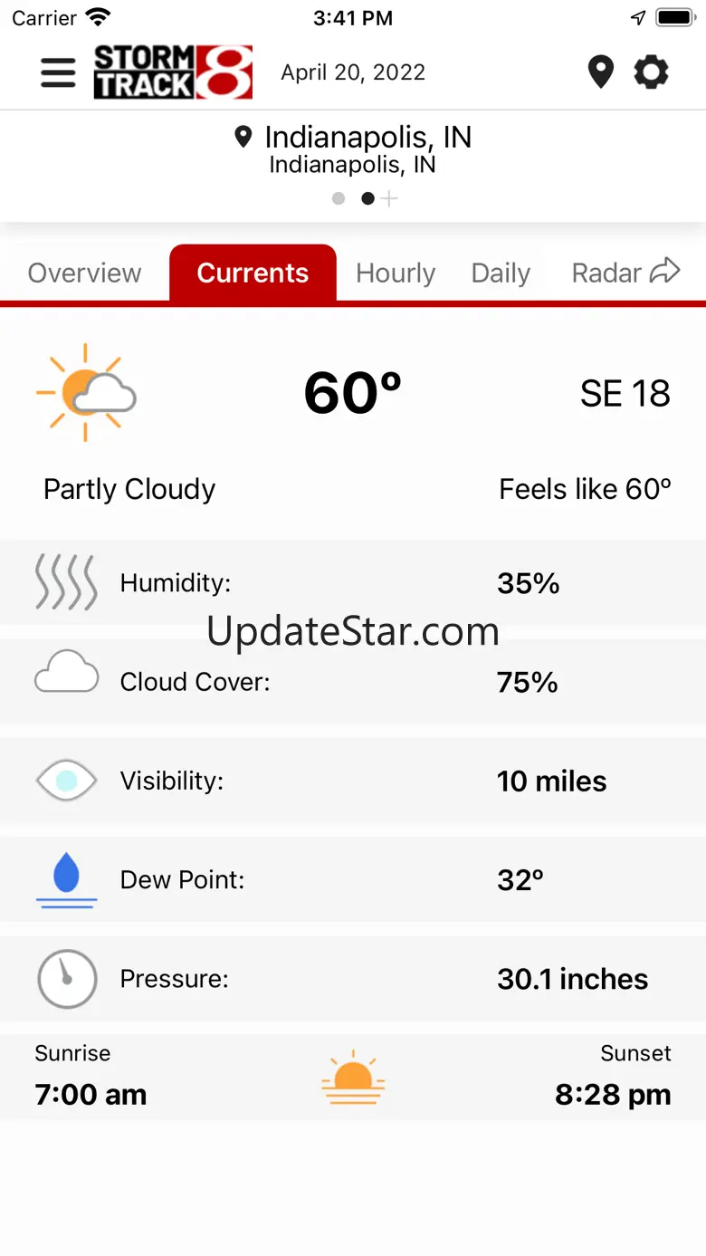 WISH-TV Storm Track 8 Weather 6.9.1