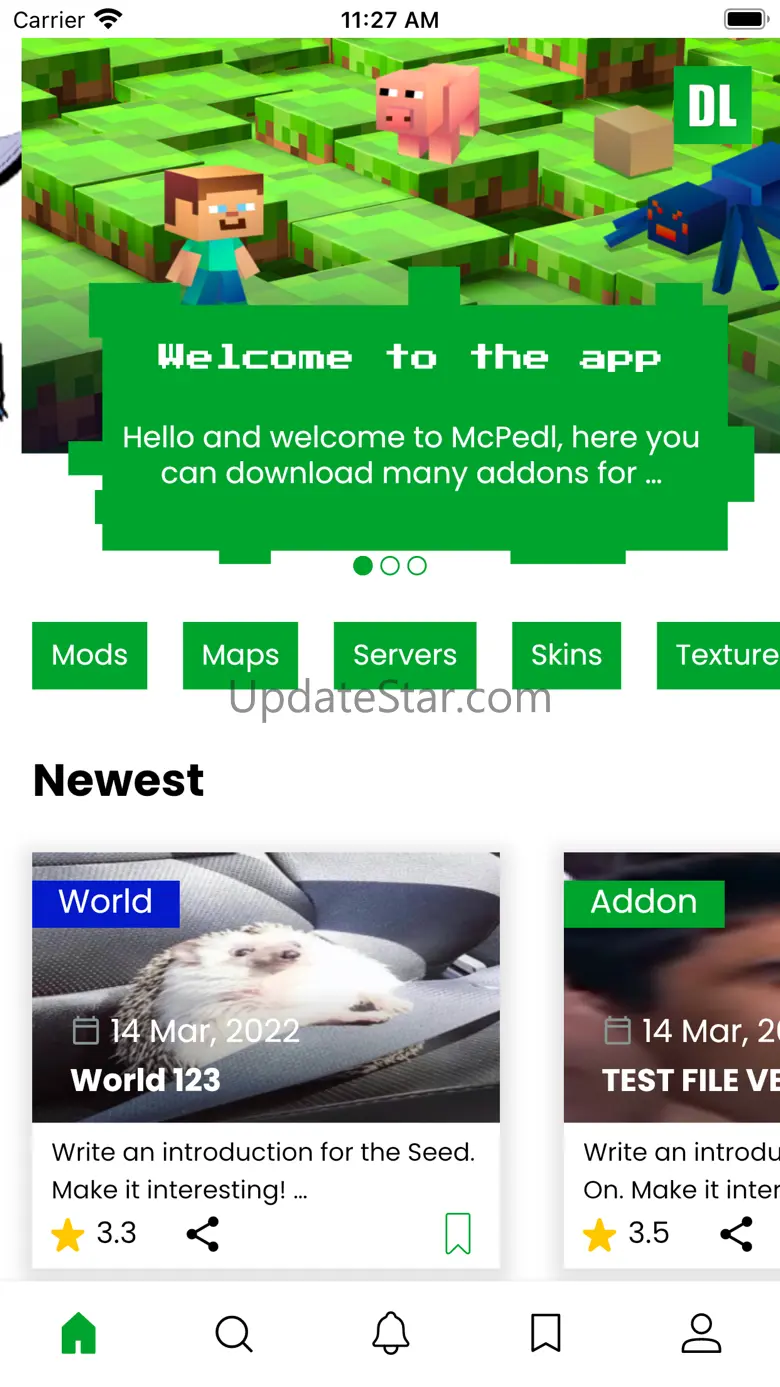 MCPEDL for Minecraft 2.1.8