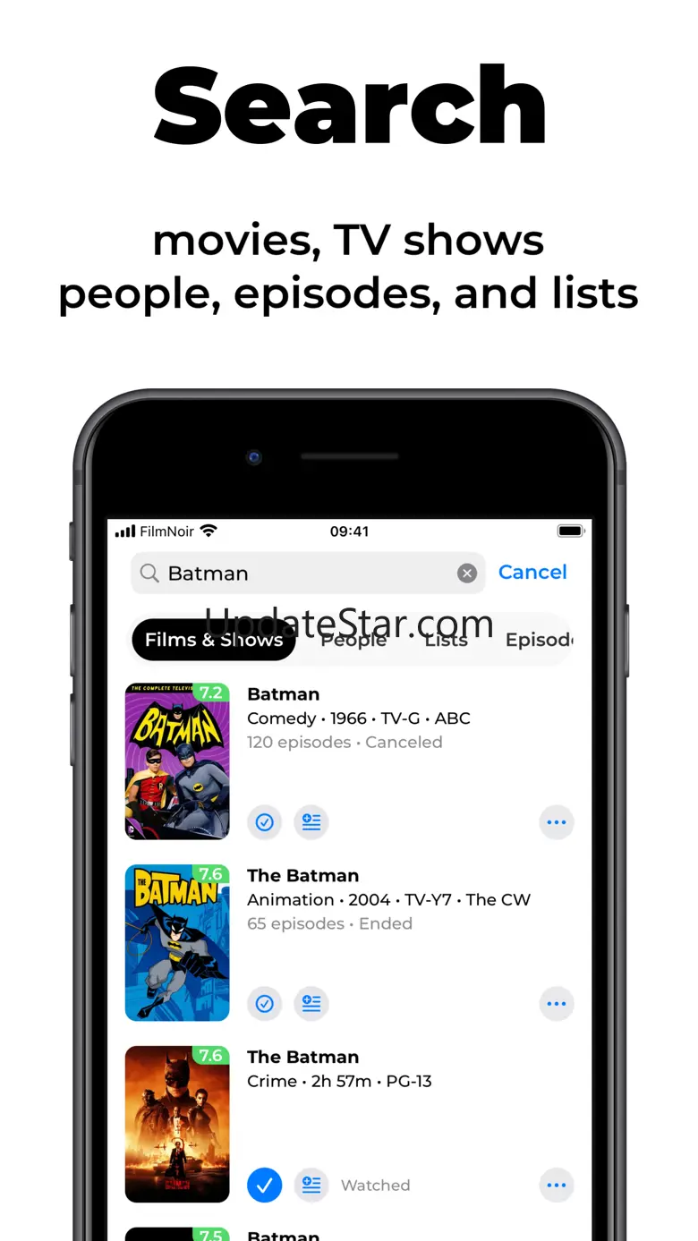 Film Noir for Trakt Just Watch 3.0.2