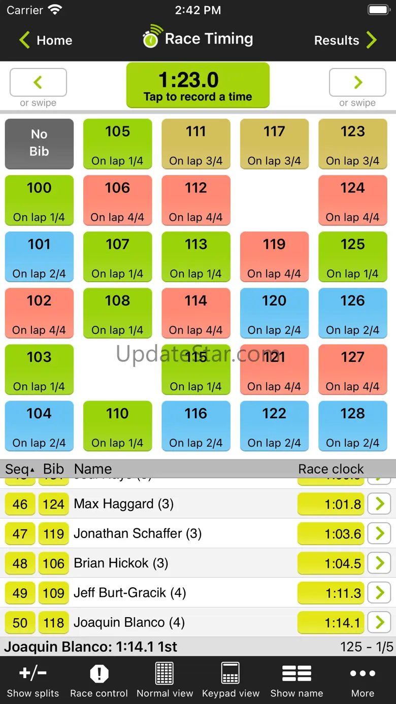 Webscorer Race Timer 6.9.0