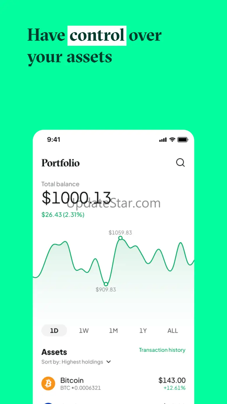 Bitstamp: Buy Crypto Simply 1.9
