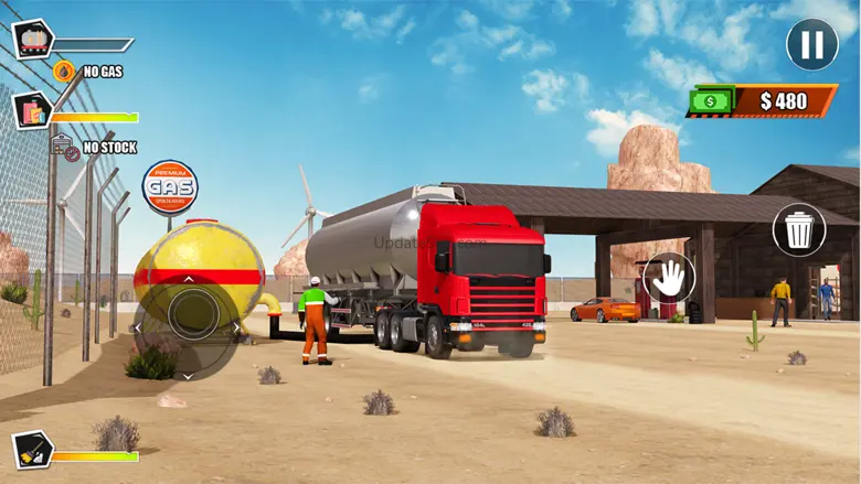 Gas Station Simulator Wash Car 5.2