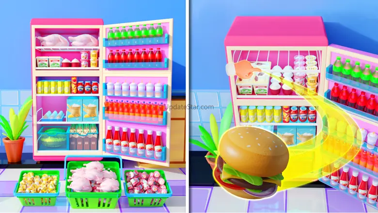 Fill the Fridge:Organizer Game 3.4