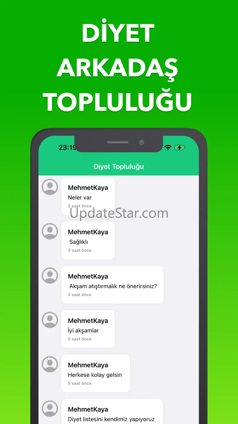 Diyet Listesi Programı - Form 5.6