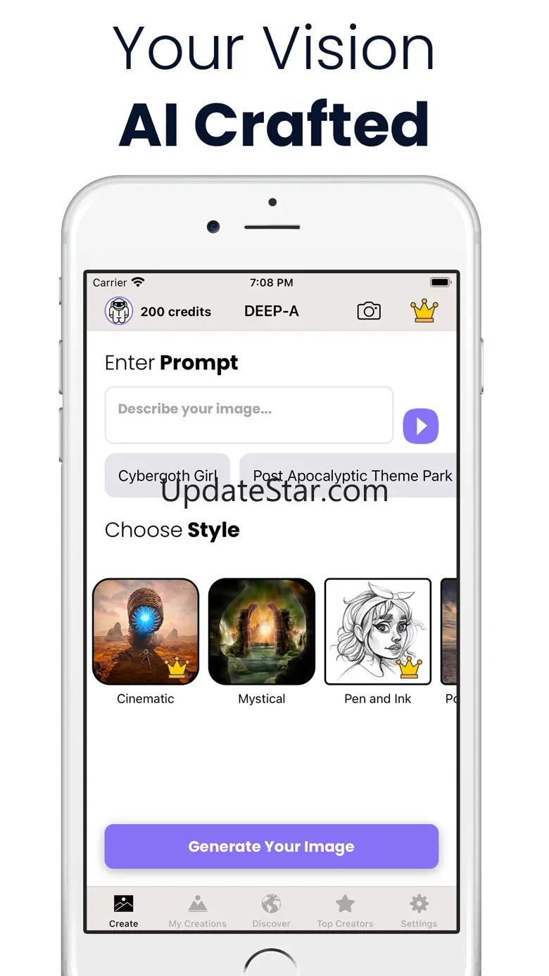 DEEP-A: AI Image Generator 3.8