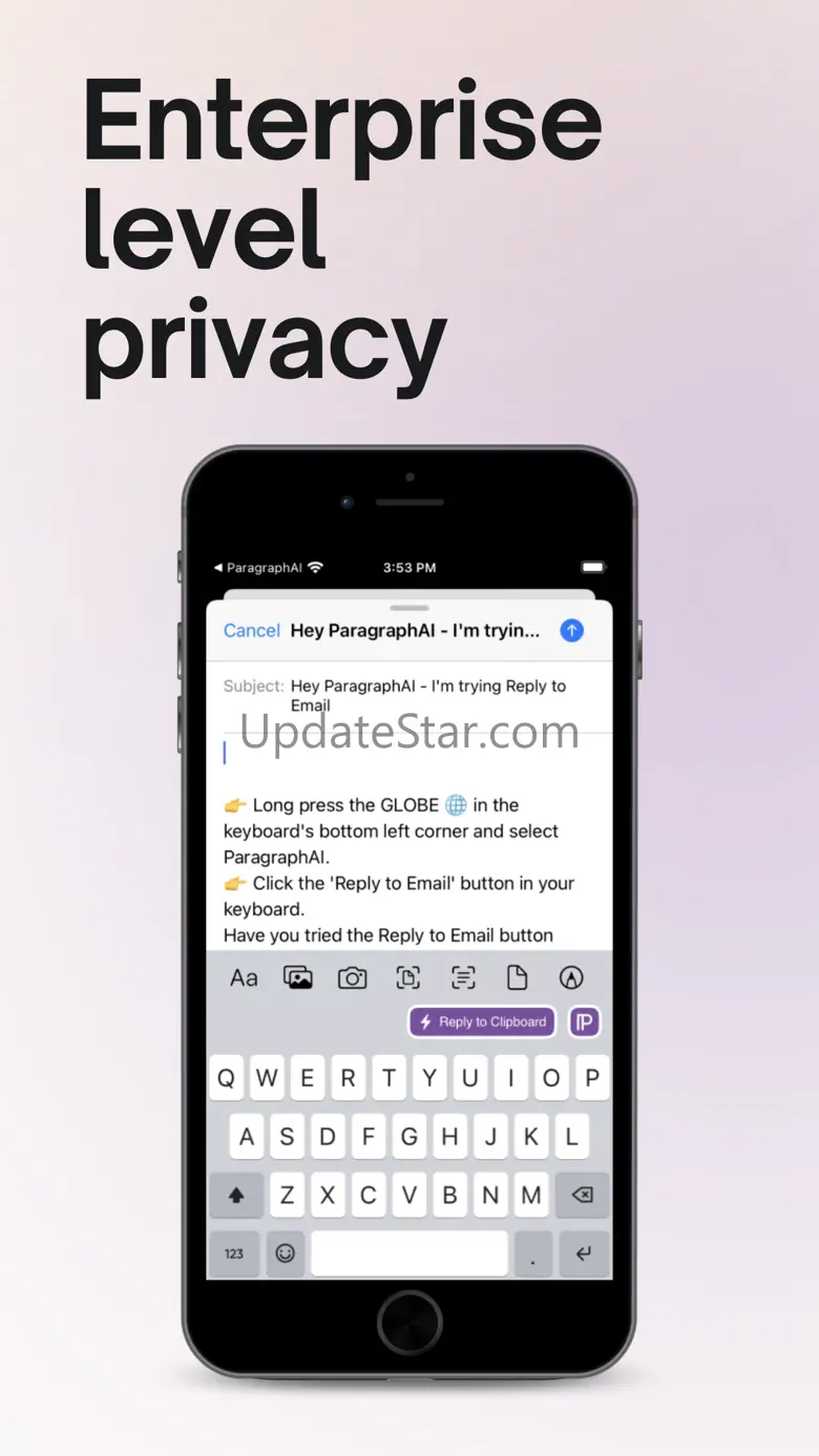 ParagraphAI: Keyboard & Writer 2.8.0