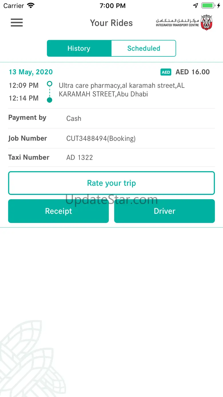 Abu Dhabi Taxi 3.9