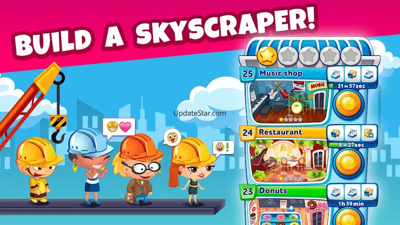 Pocket Tower－Hotel Builder 3.54.1