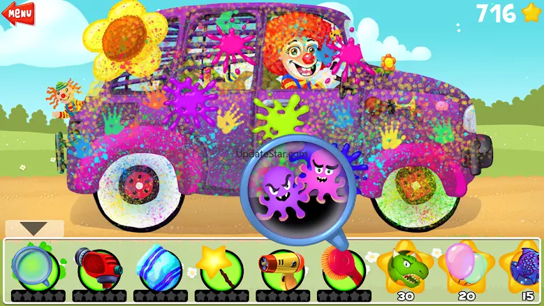 Amazing Car Wash Game For Kids 3.9