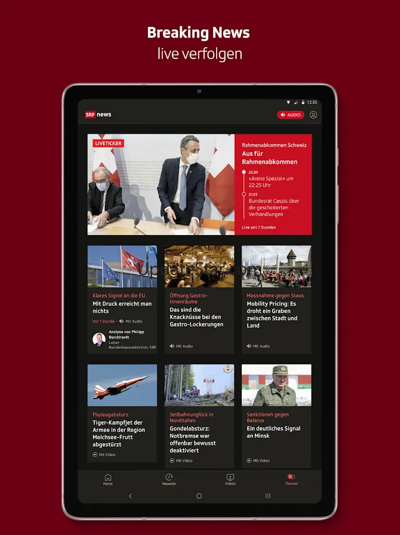 SRF News - Nachrichten 7.8.2