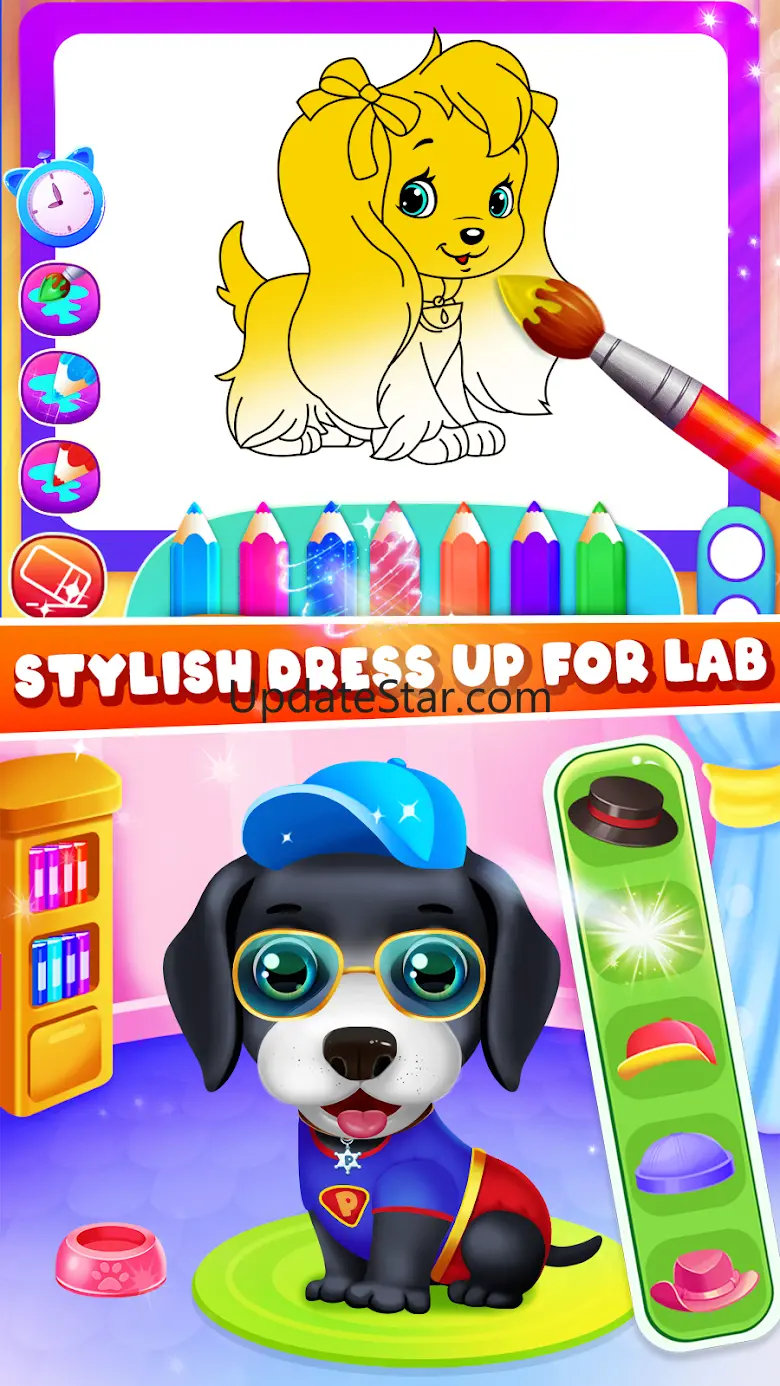 Baby puppy care salon games 8.0
