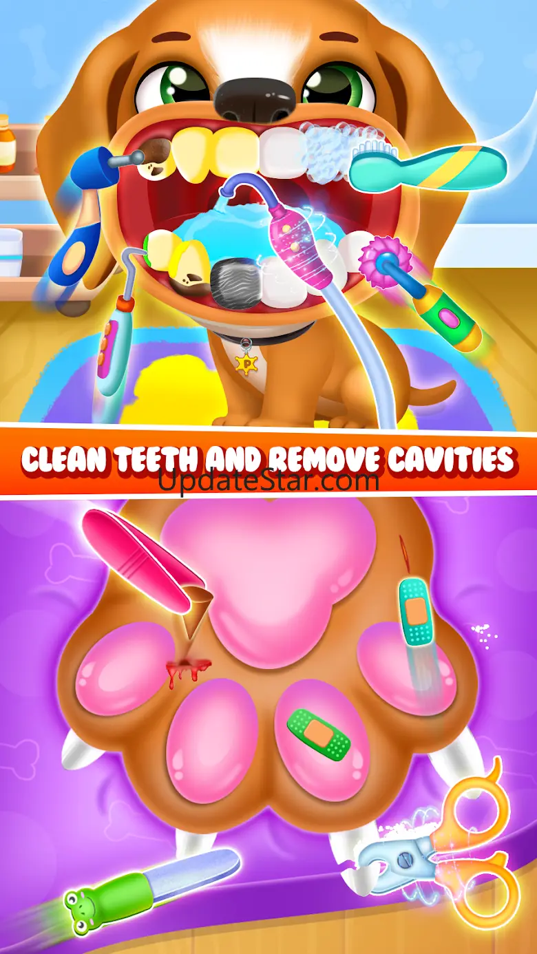 Baby puppy care salon games 8.0