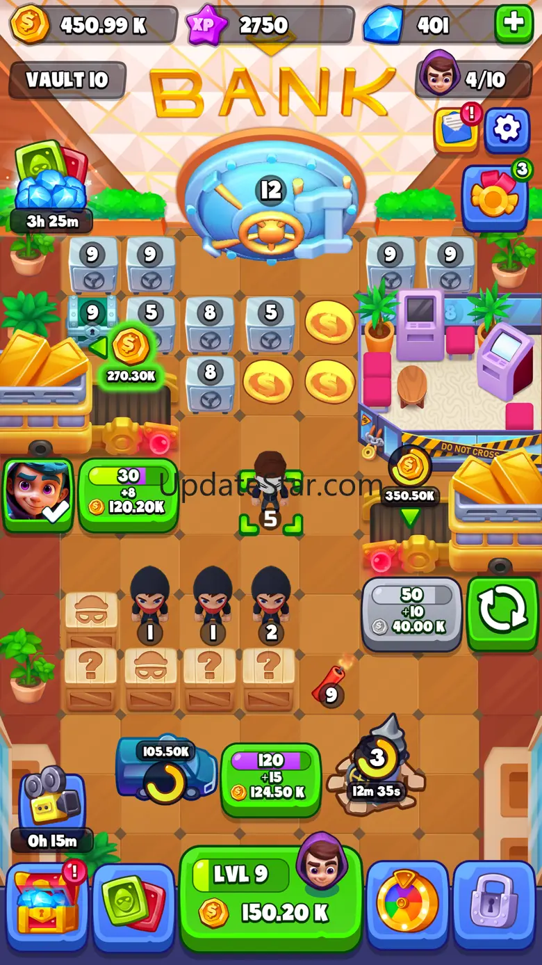Merge Robbers: Idle Mining 1.31