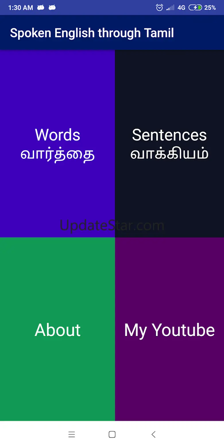 Spoken English through Tamil 1.7